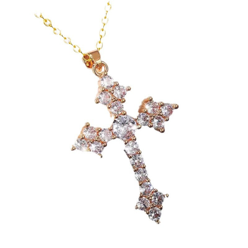 Attractive Fashion Elegant Exquisite Cross Suite Necklaces