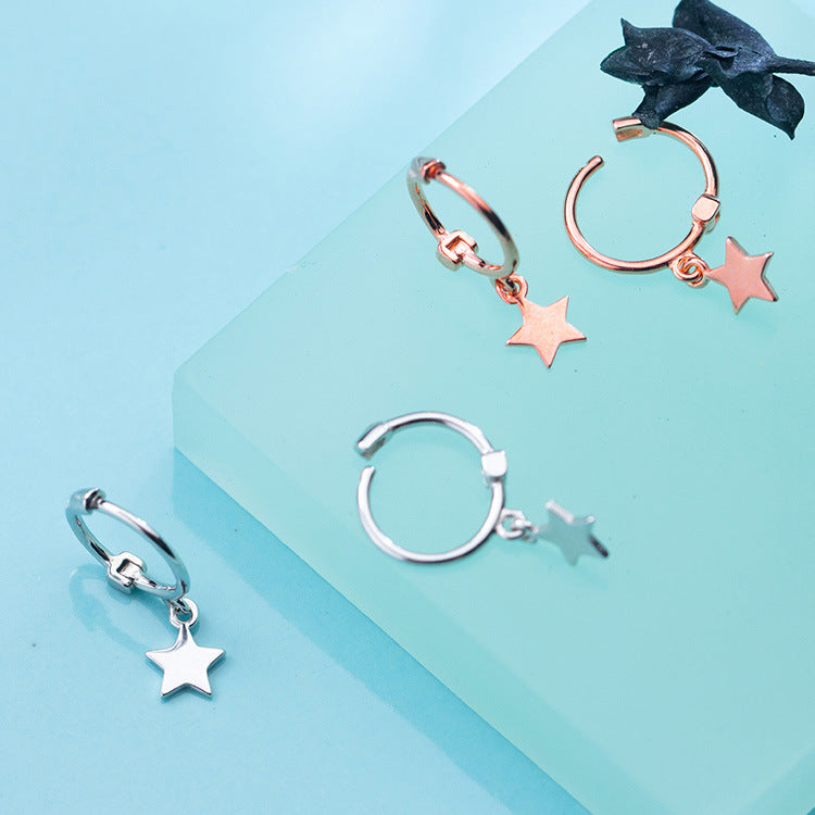 Clip Fresh Eardrop Short Simple Sweet Earrings