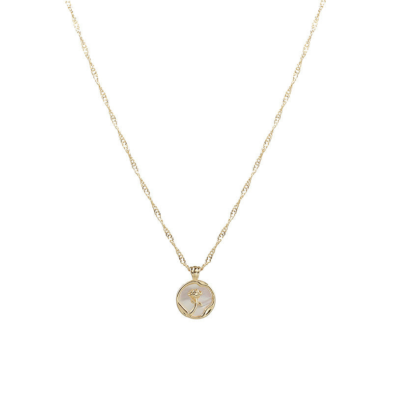 Women's Court Style Light Luxury Minority Design Necklaces