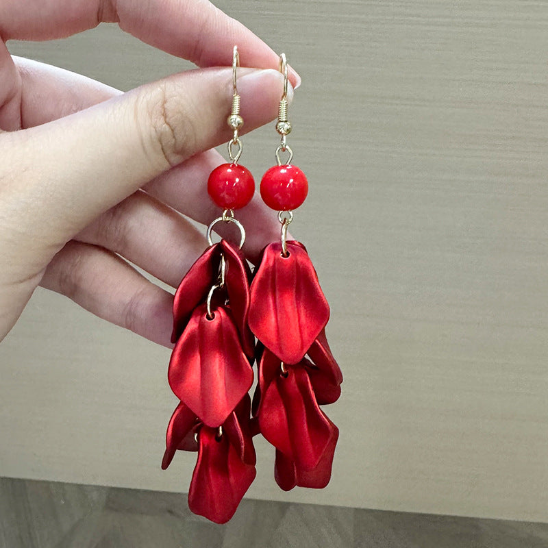 Super Fairy Mori Style Atmosphere Simple Earrings