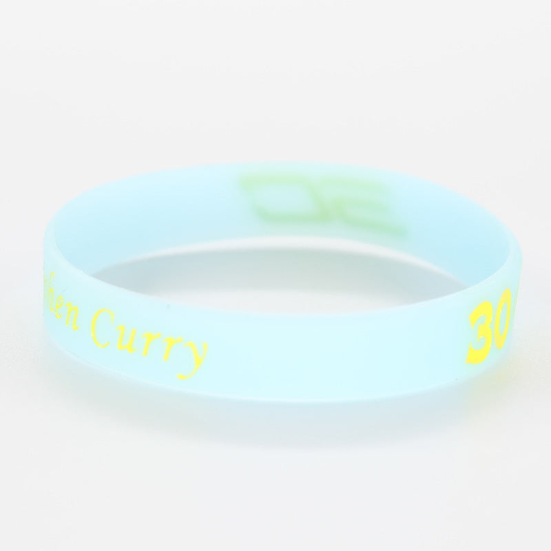 Star Black Mamba James Curry Letter Bracelet