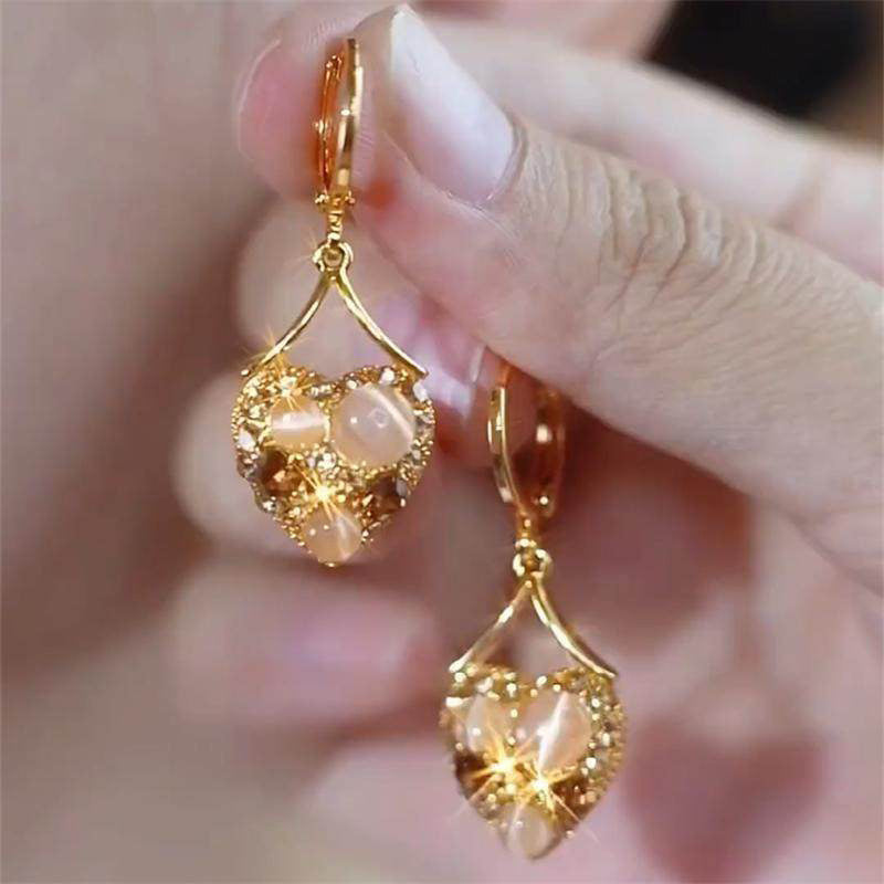 Love Heart Light Luxury Temperament Ear Clip High-grade Exquisite Rings