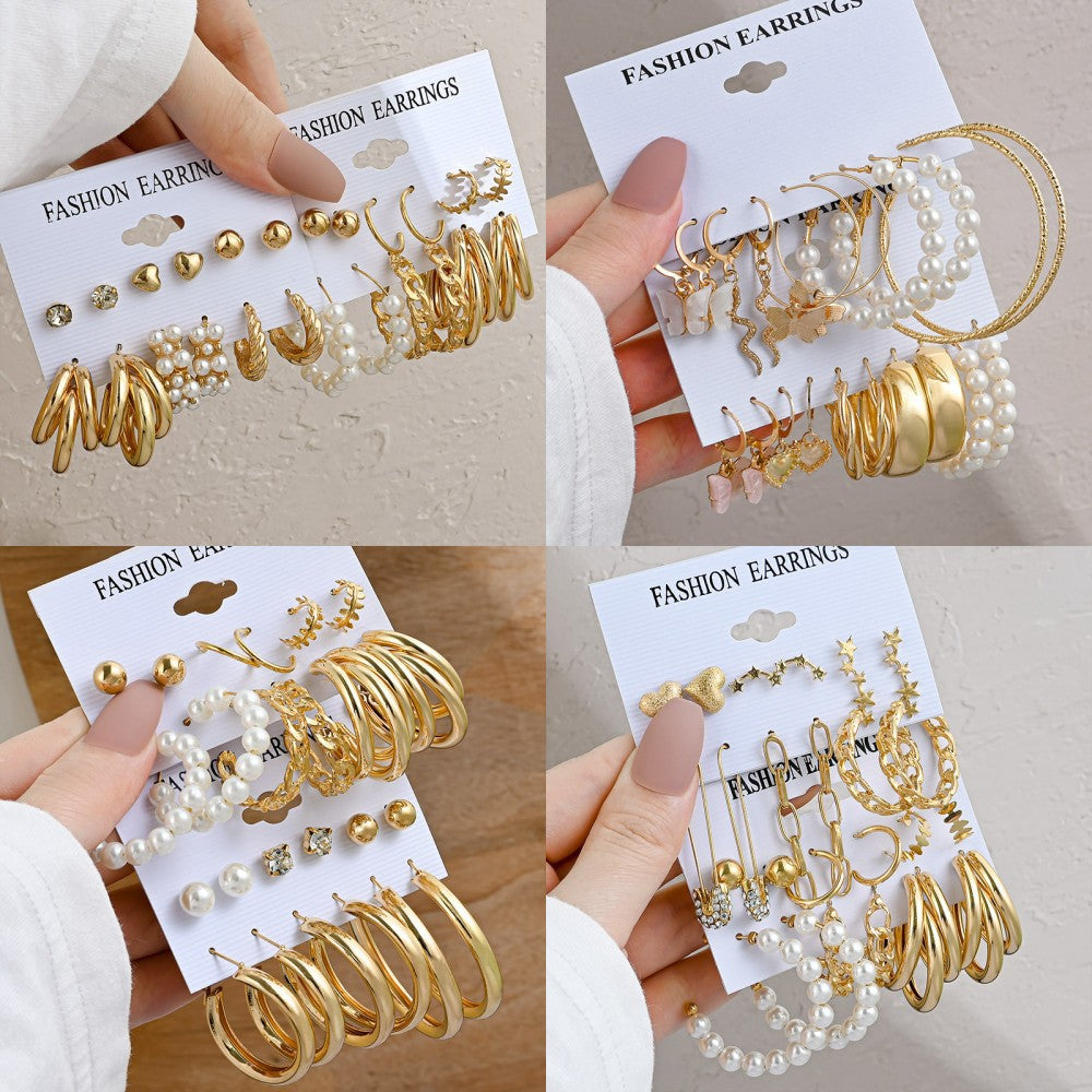 Women's Fashion Minimalism Temperament Wild Exaggerated Personalized Rings
