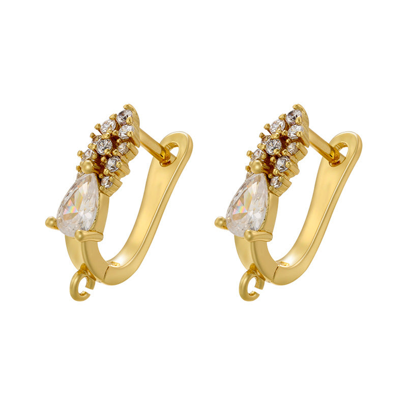 Fashion Casual Glossy Twist U-shaped Clips Rings