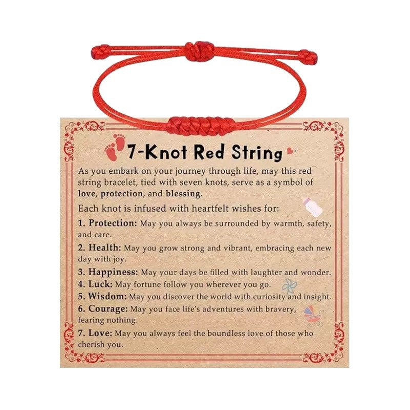 Lucky Red Rope Handmade Cross Woven Bracelets