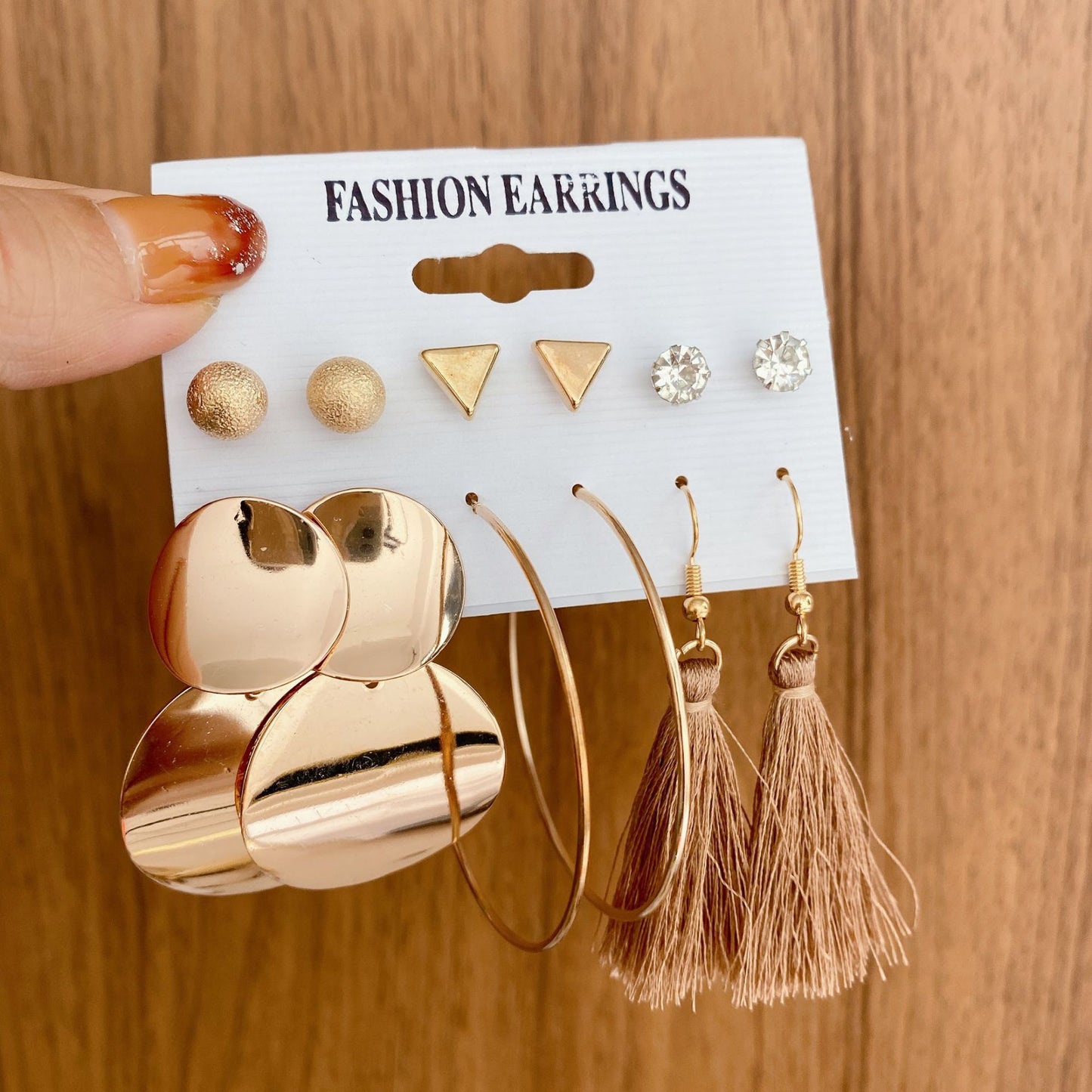 Women's Fashion Minimalism Temperament Wild Exaggerated Personalized Rings