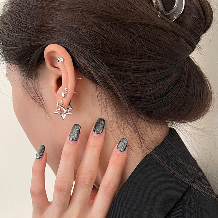 Design Colorful Zircon Butterfly Love Heart Rings