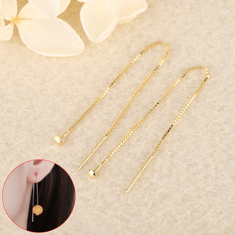 Handmade Right Rain Box Chain With Ear Line