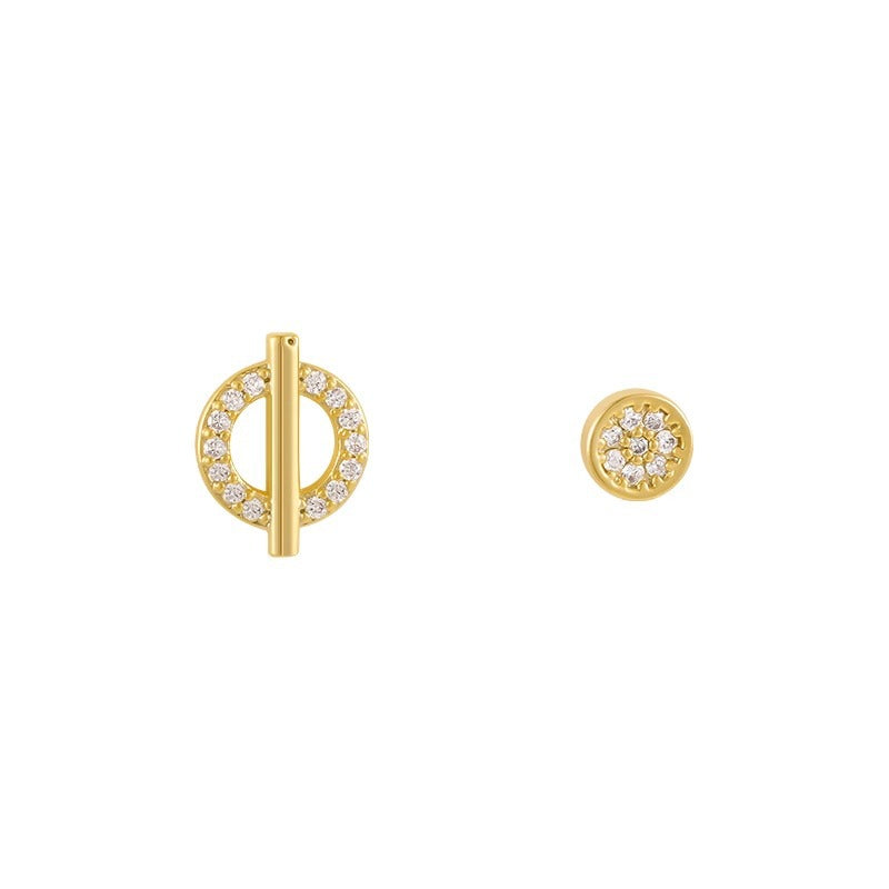Women's For Sier Pin Design High-grade Elegant Light Earrings