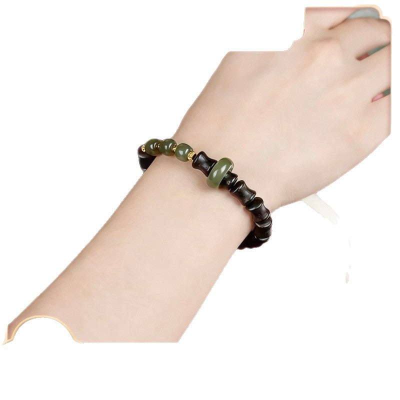 Design Natural Aromatic Beads Traditional Chinese Medicine Herbal Ancient Crafts Bracelet