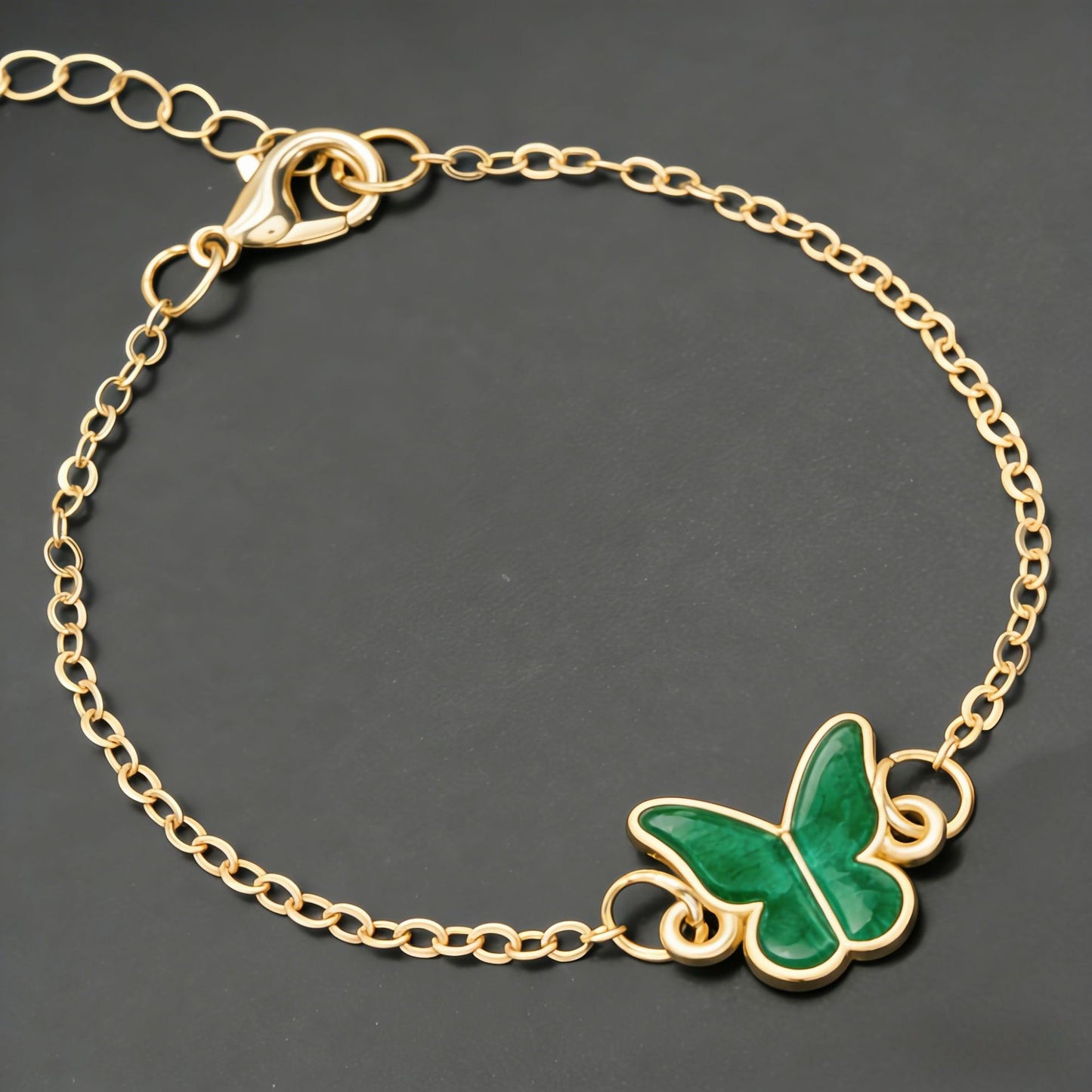 Women's Korean Style Butterfly Simple Versatile Chain Bracelet