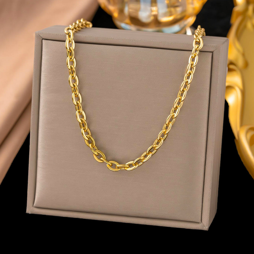 Women's Titanium Steel Clavicle Chain Simple Fashion Necklace