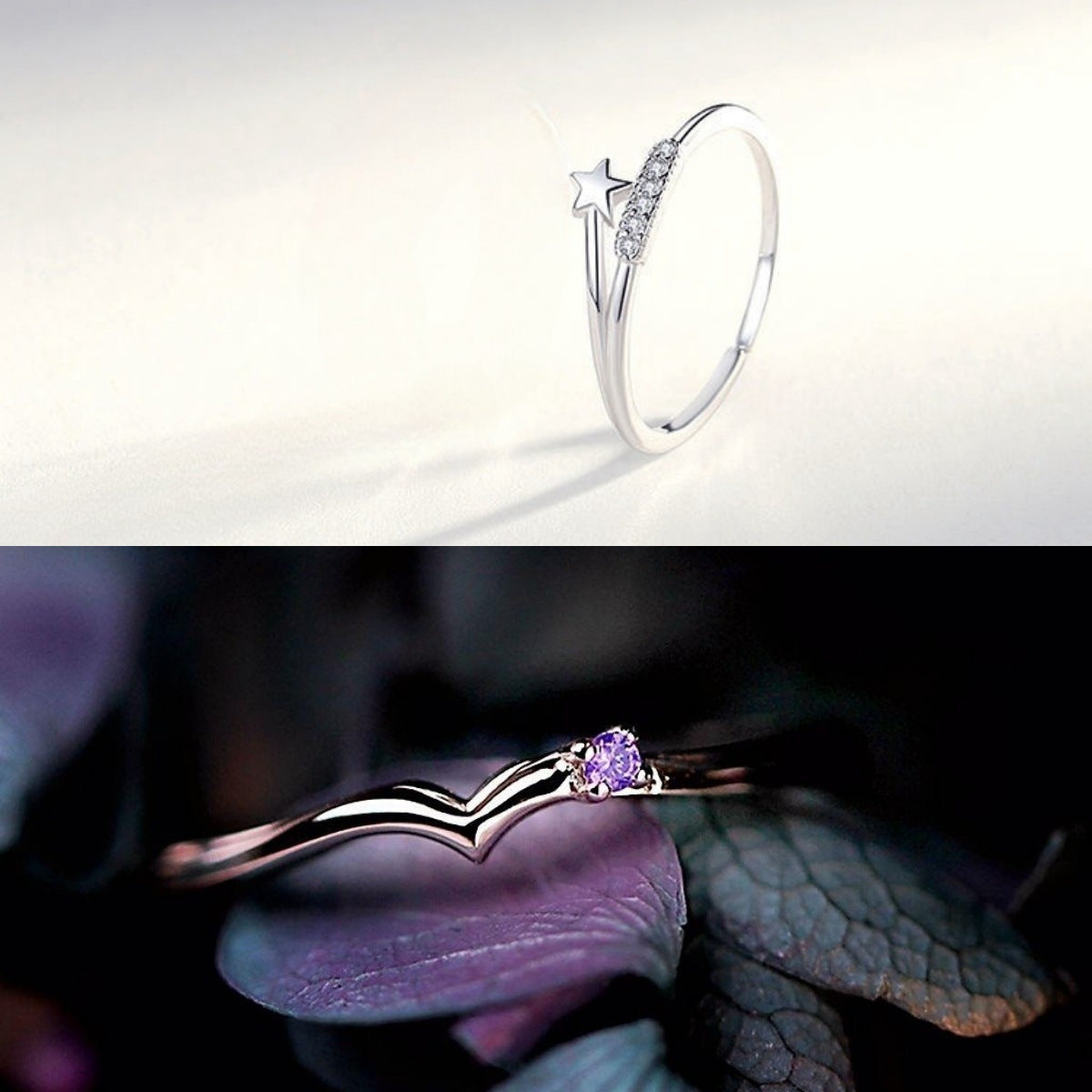 Temperament Wild Opening Adjustable Design Gift Fresh Ring