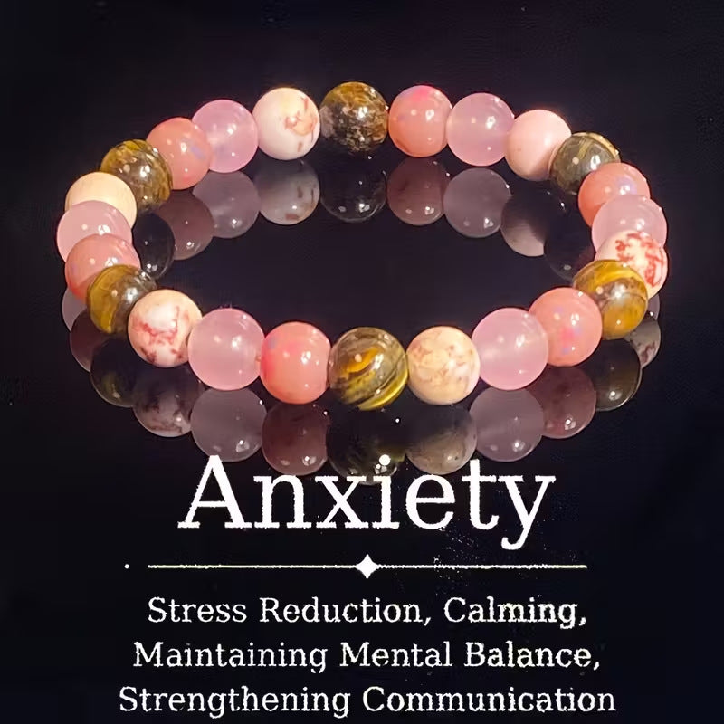 Glamorous Slouchy Attractive Natural Stone Crystal Bracelets