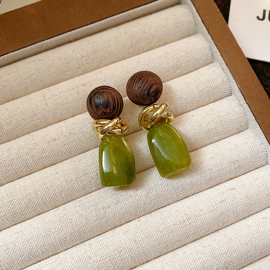 Women's Print Lovely Geometric Trendy Personality Light Luxury Earrings