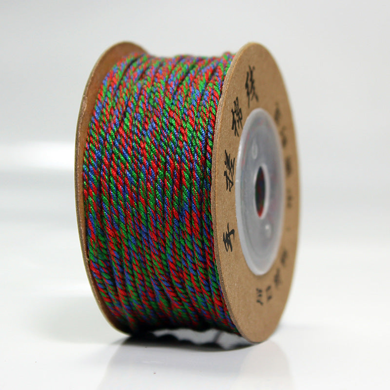 Cotton Threads Tibetan Hand Rub Rope Passion Fruit Jewelry Accessories