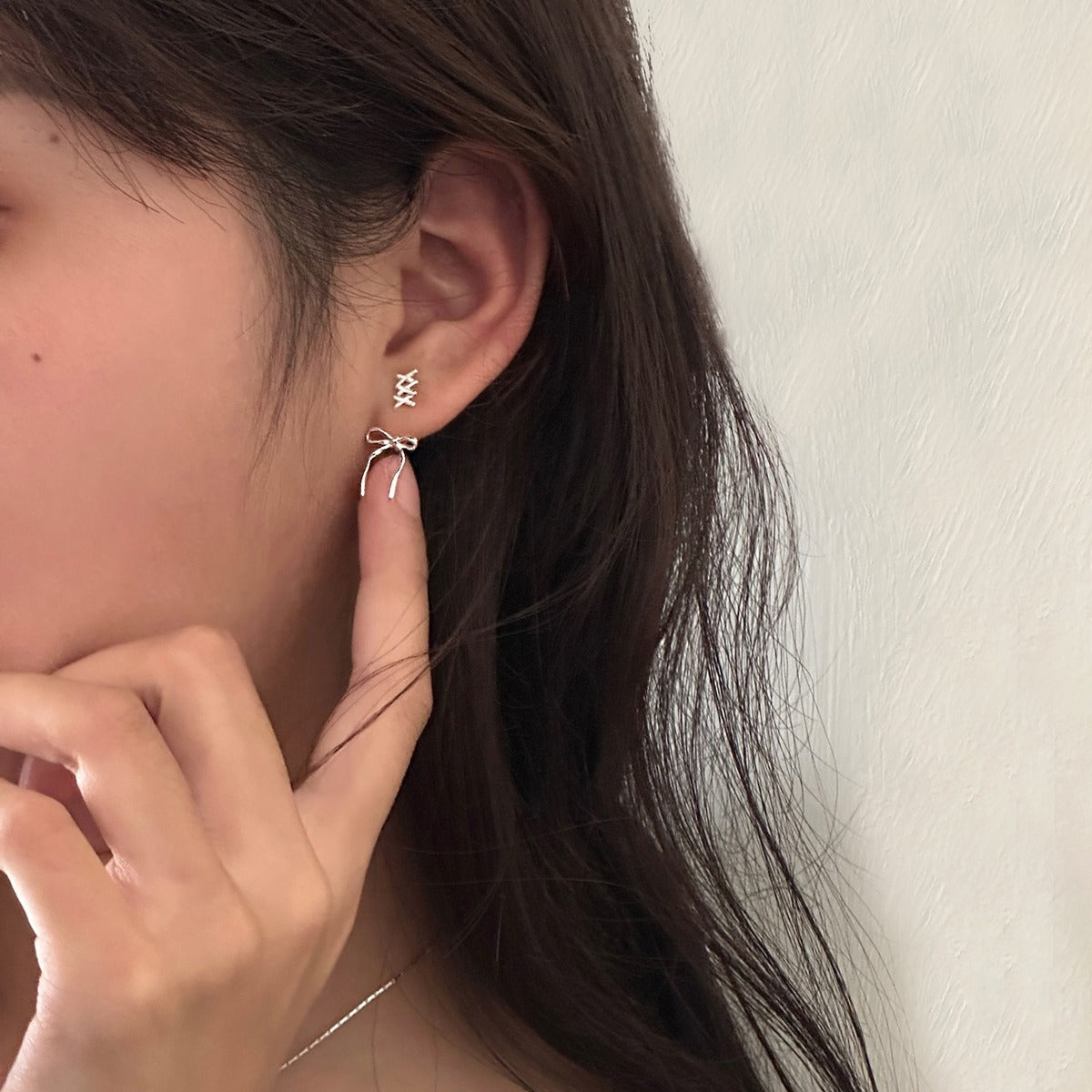 Women's Design High-grade Ear Clip Korean Style Stud Earrings