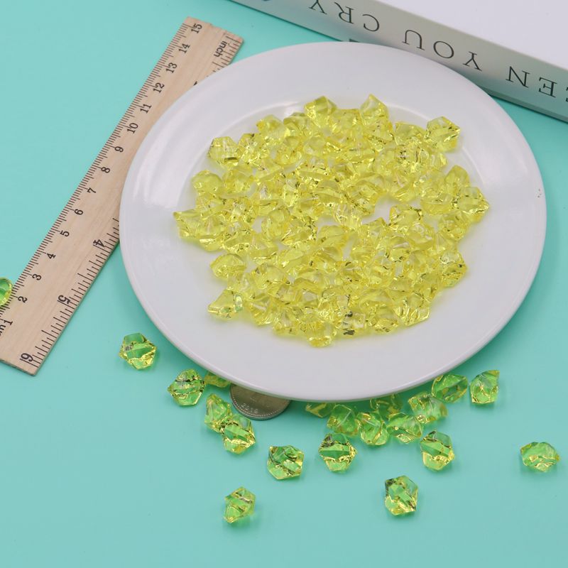 Toy Colorful Plastic Luminous Ice Cube Jewelry Accessories