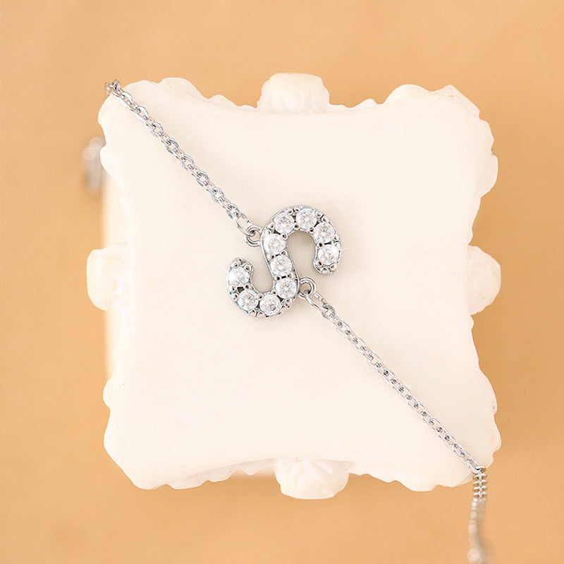 Diamond Letters Simple Cold Fashion Tide Bracelets