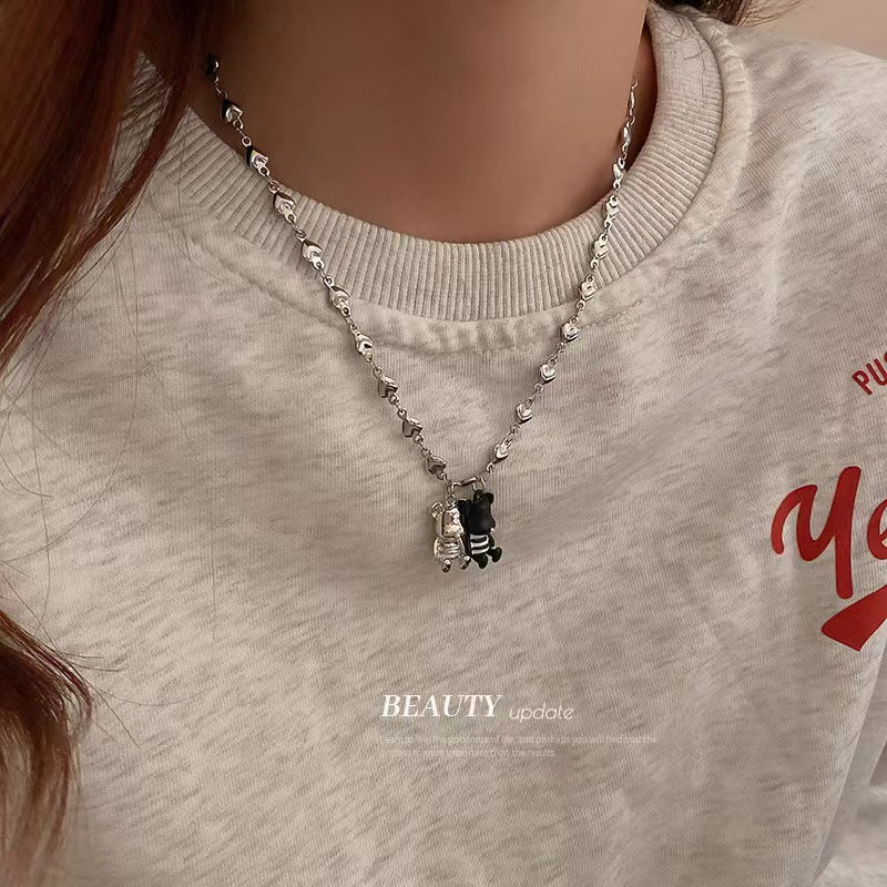 Women's Sweet Pure Love For Light Luxury Minority Design Necklaces