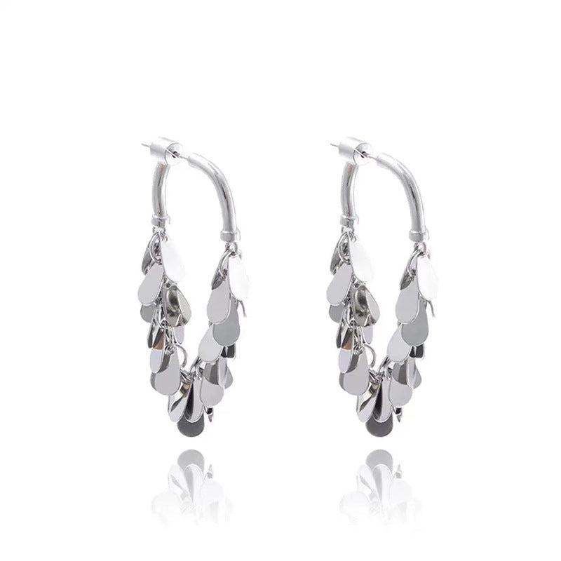 Women's Star Tassel For Light Luxury Sense Earrings