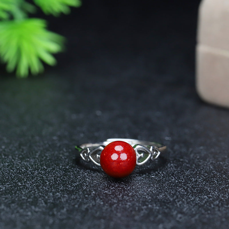Gold Sand Inlaid Full Diamond Imitation Ring