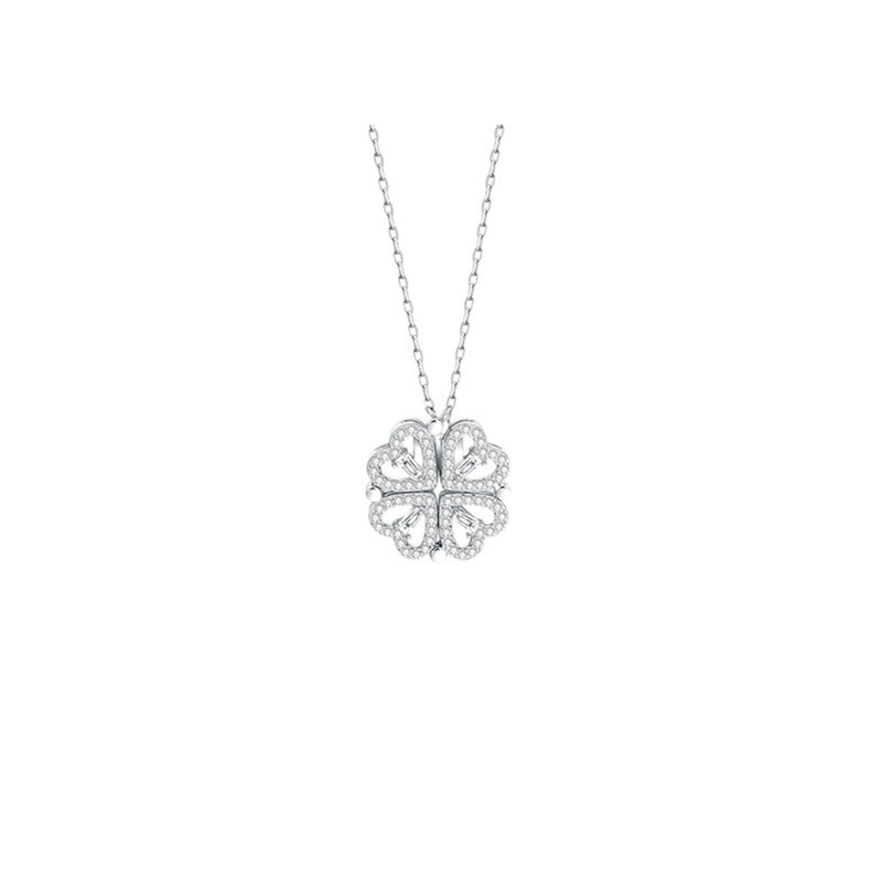 Love Clover Female Clavicle Chain Cold Necklace