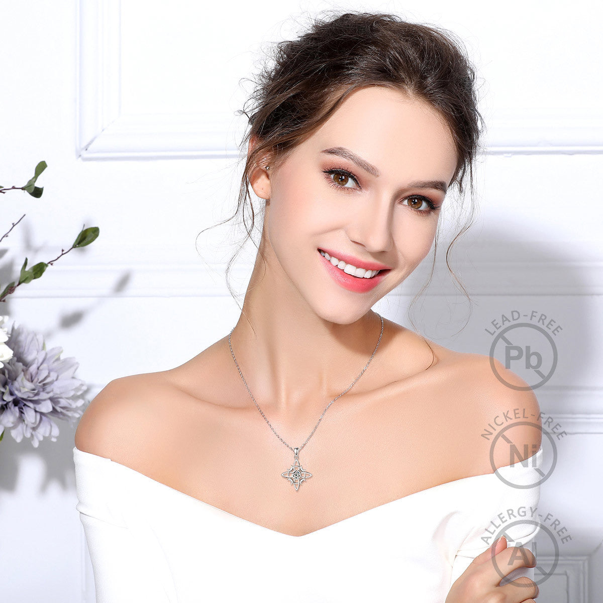 Celtic Knot Stylish Simple Personality Niche Clavicle Pendants