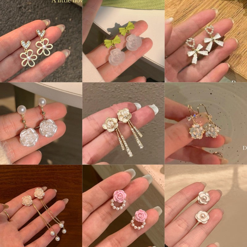Women's Stall Night Market Fashion Live Ear Rings