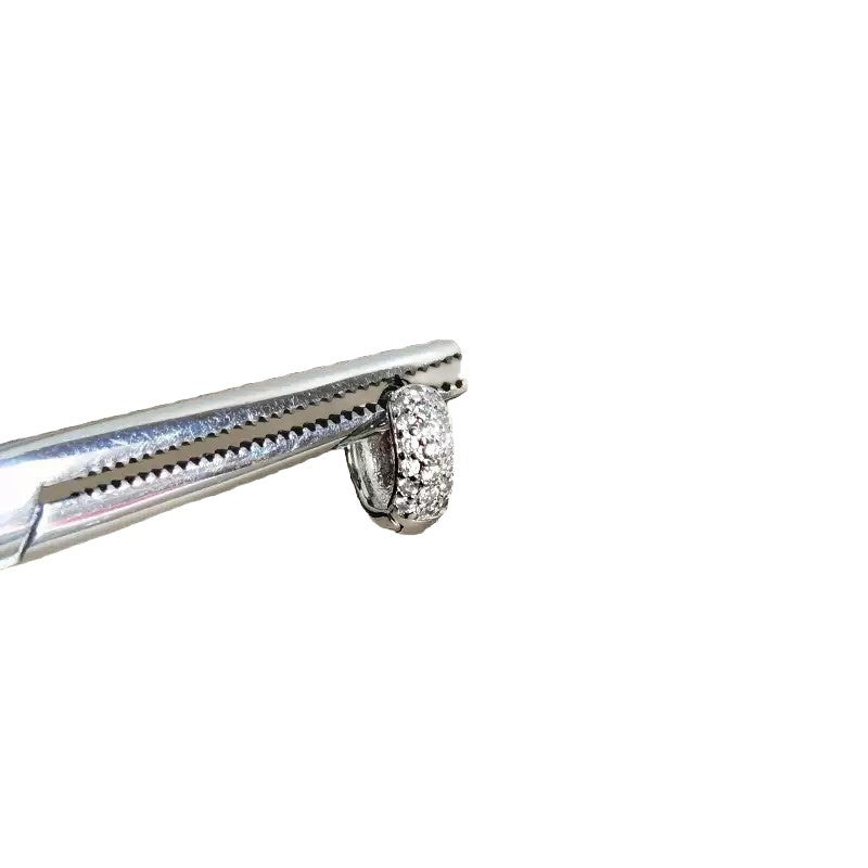 Female Niche Temperament Full Diamond Korean Fashion Bone Advanced Ear Buckle
