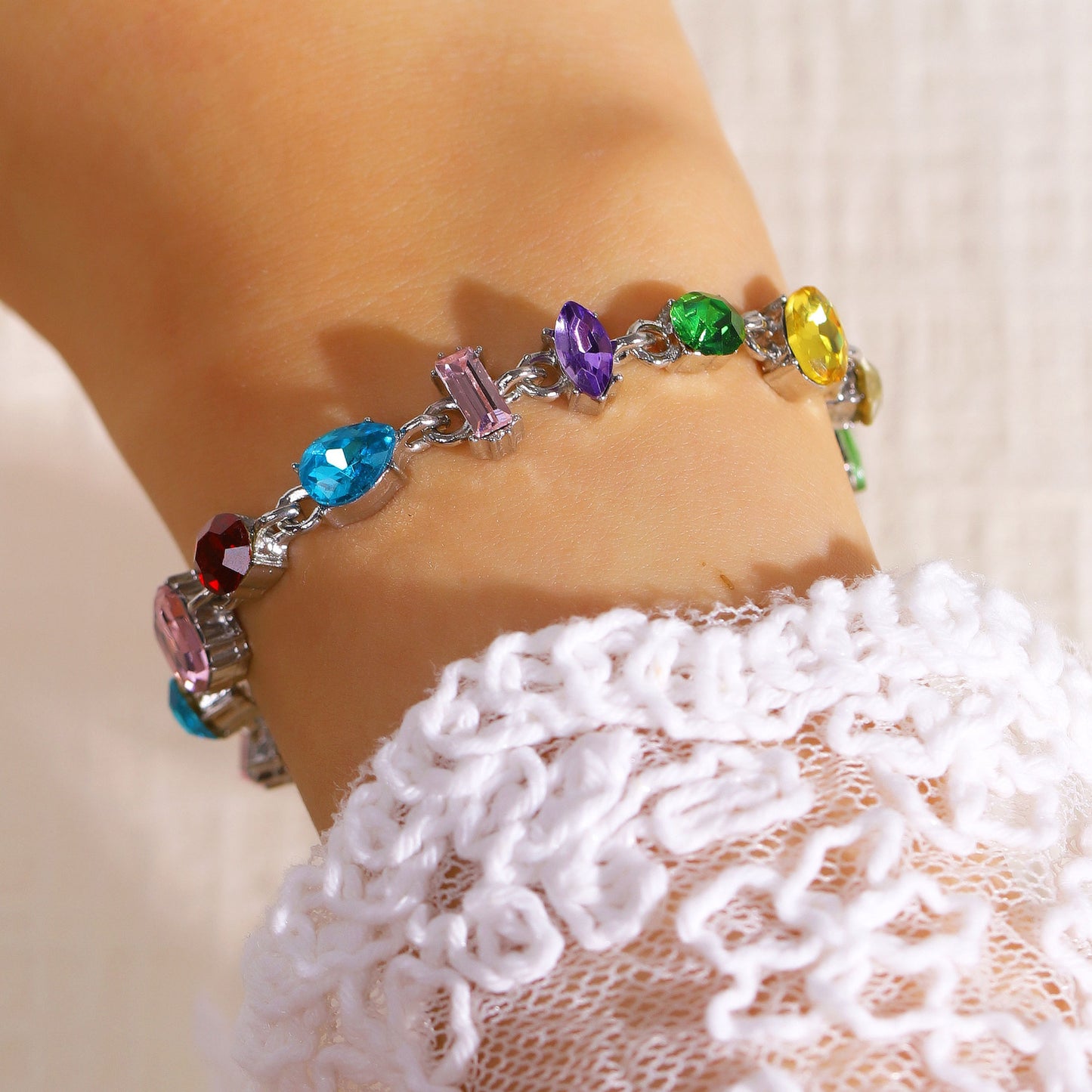 Flashing Candy Exquisitely Subtly Luxurious Niche Sweet Bracelet