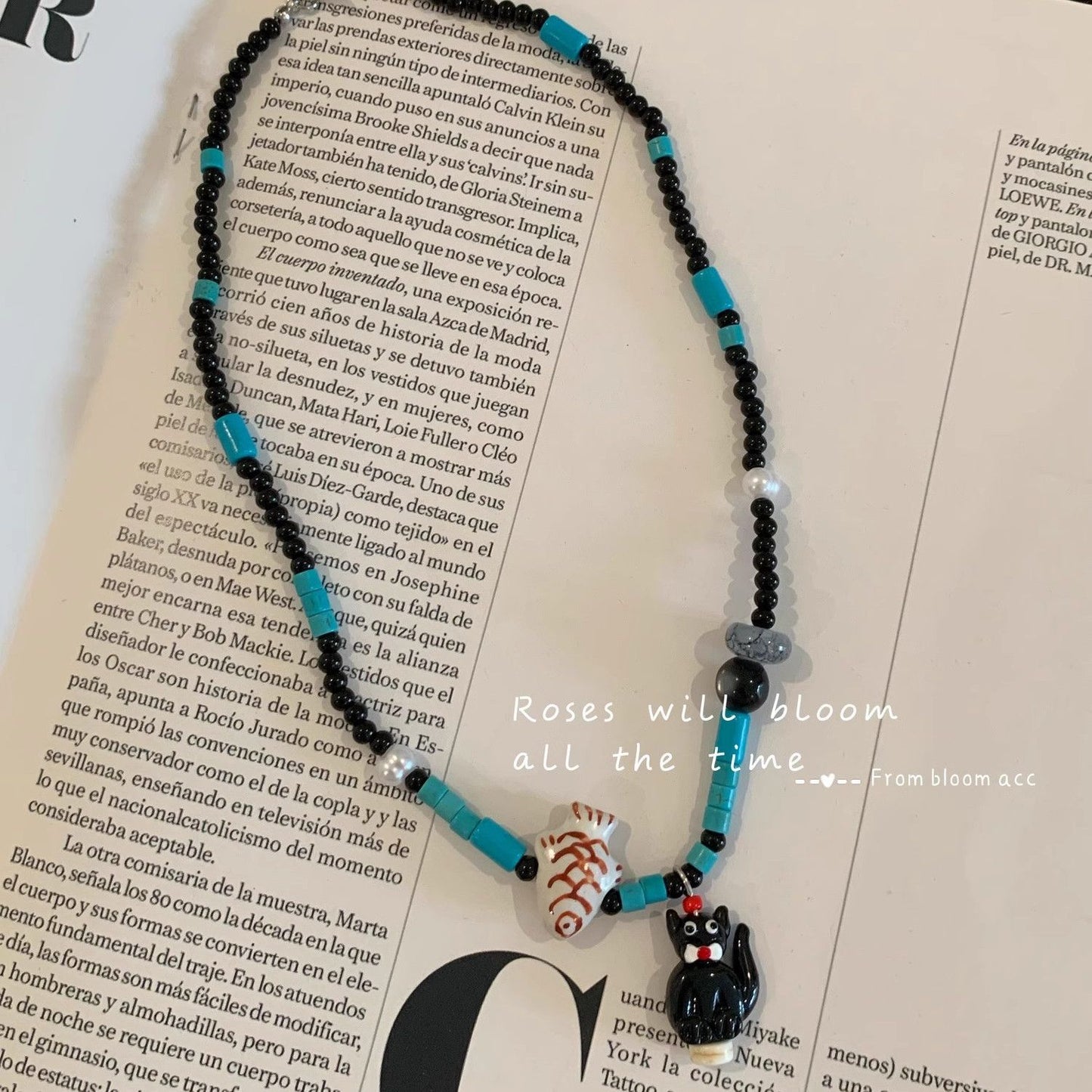Glaze Beaded Female Cute Apple Czech Beads Necklaces