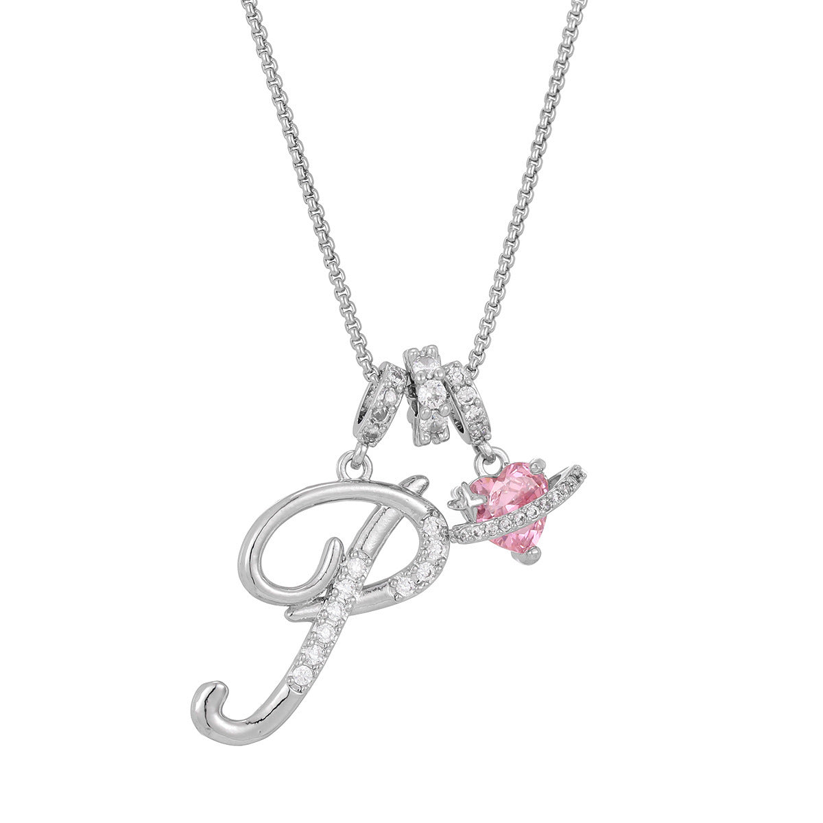 Dopamine English Letter Light Luxury Minority Necklaces