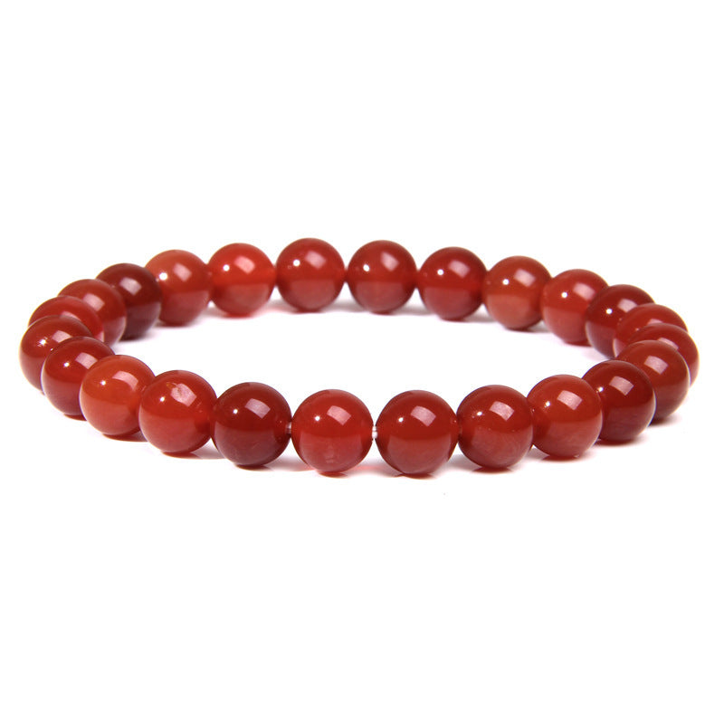 Tigereye White-barked Pine Agate Crystal Stone Bracelets