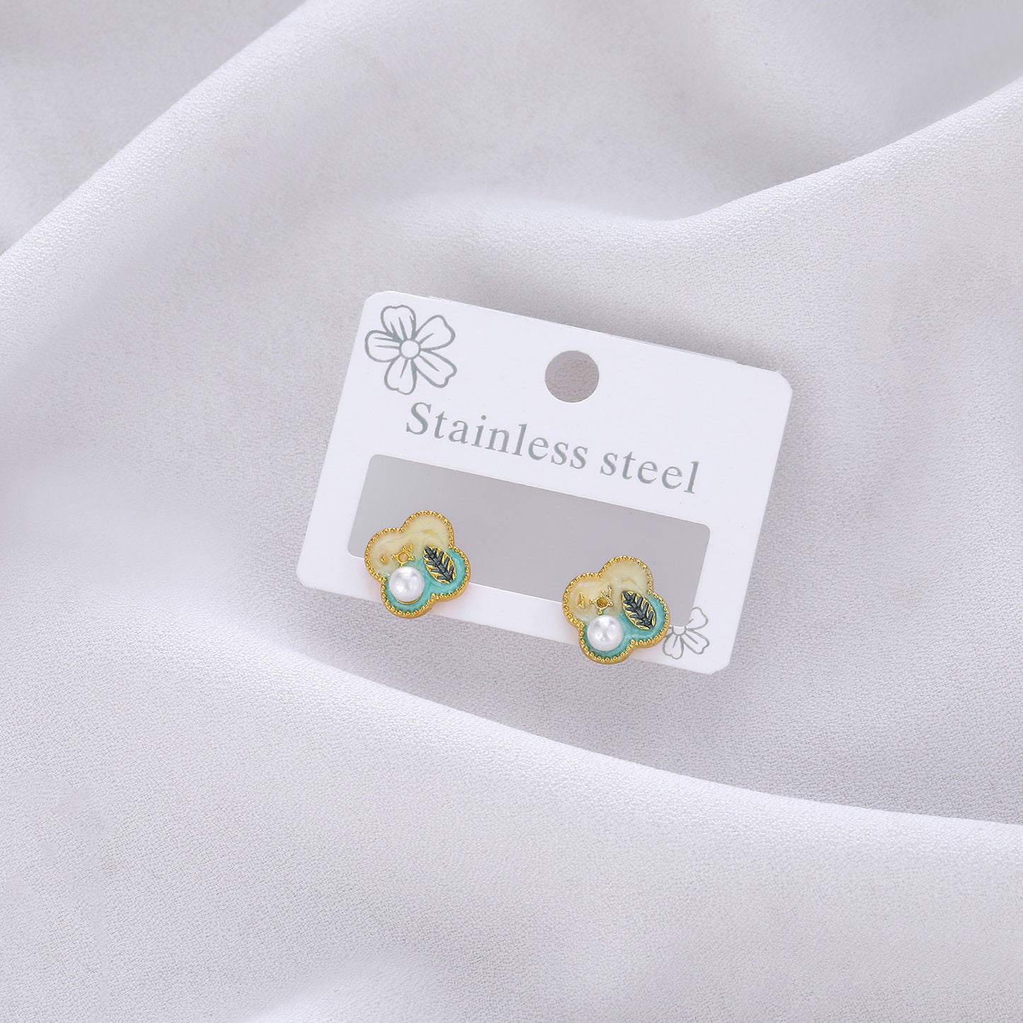 Style Pearl Affordable Luxury Fashion Simple Fresh Holiday Stud Earrings