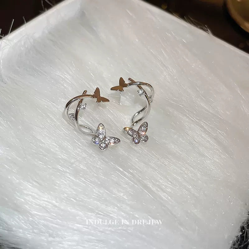 Women's Small Exquisite Light Luxury High-grade Niche Geometric Earrings