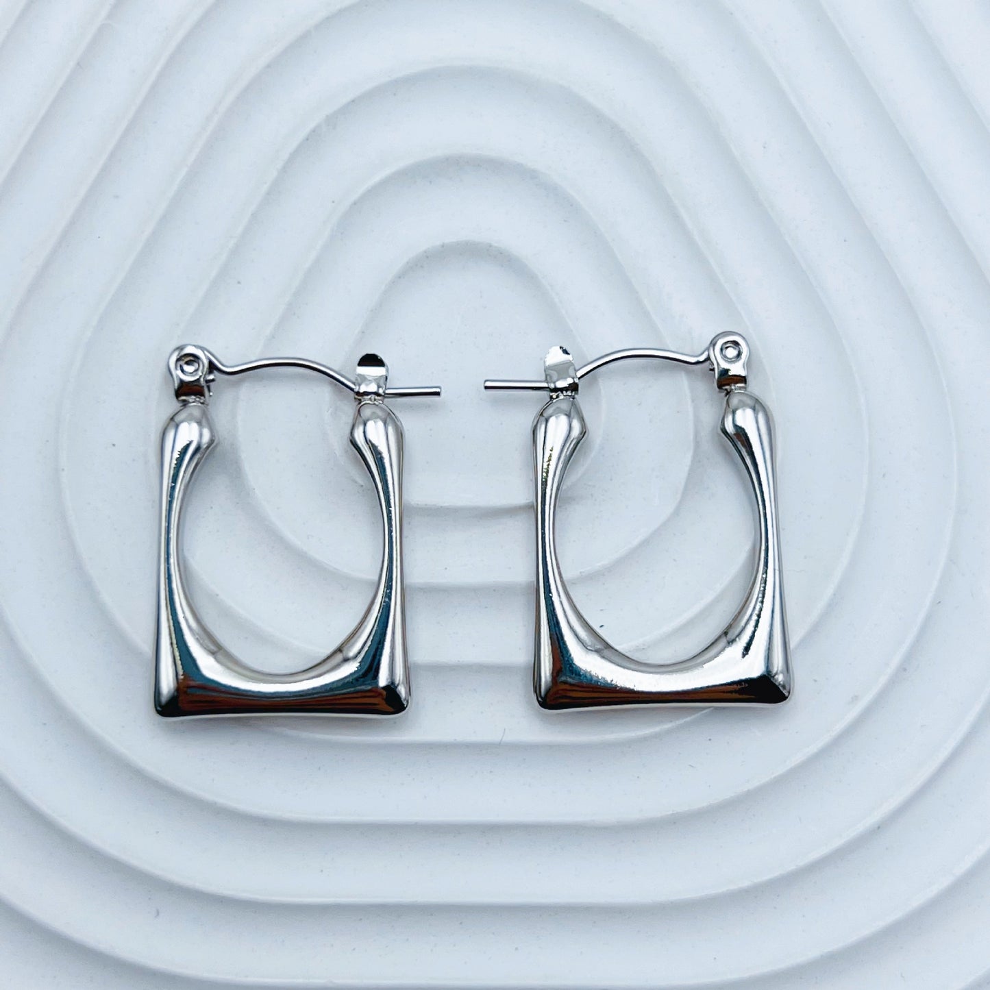 Irregular Stainless Steel Do Not Fade Ear Earrings