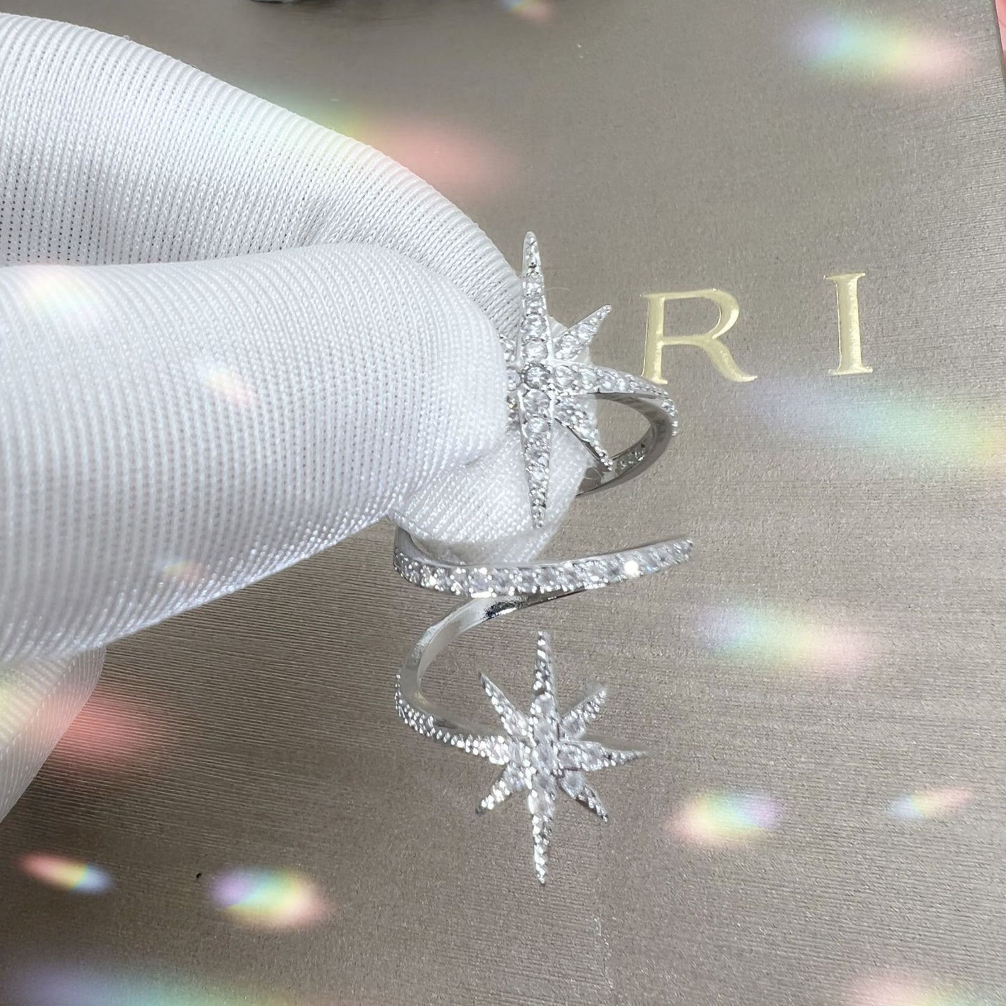 Elegant Decompression Cord For Braiding Open Niche Design Fashion Personalized Ring