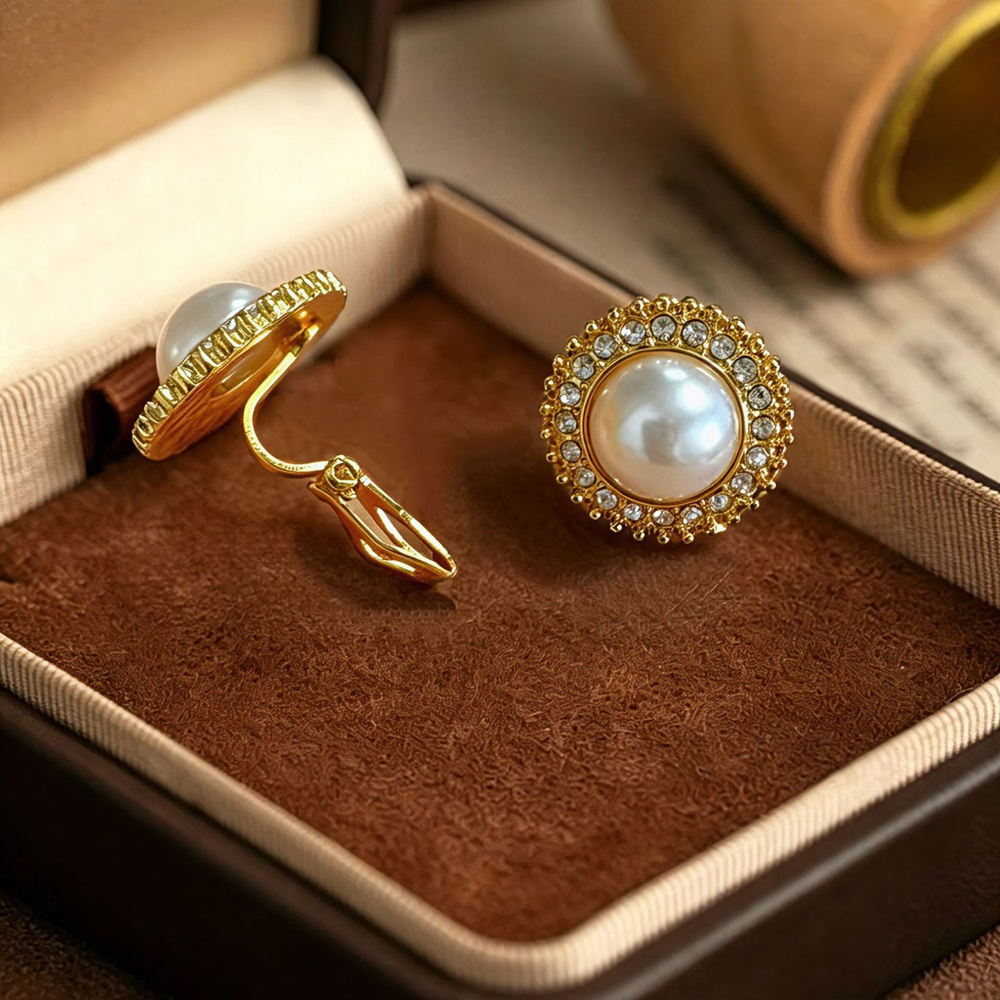 Women's Simple Cold Style Fashion Natural Full Diamond Stud Earrings