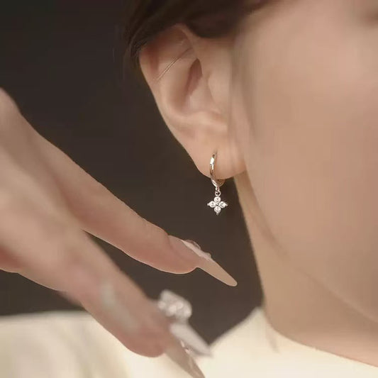 Women's Trendy Sophisticated Type Ear Clip French Earrings