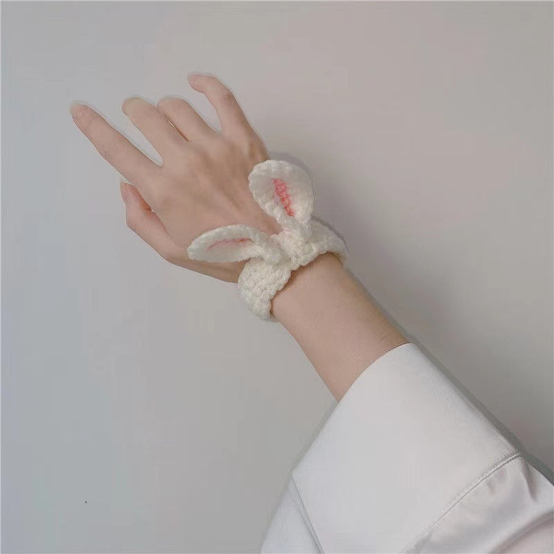 Bear Wool Hand-woven Cute Rabbit Ear Couple Bracelets