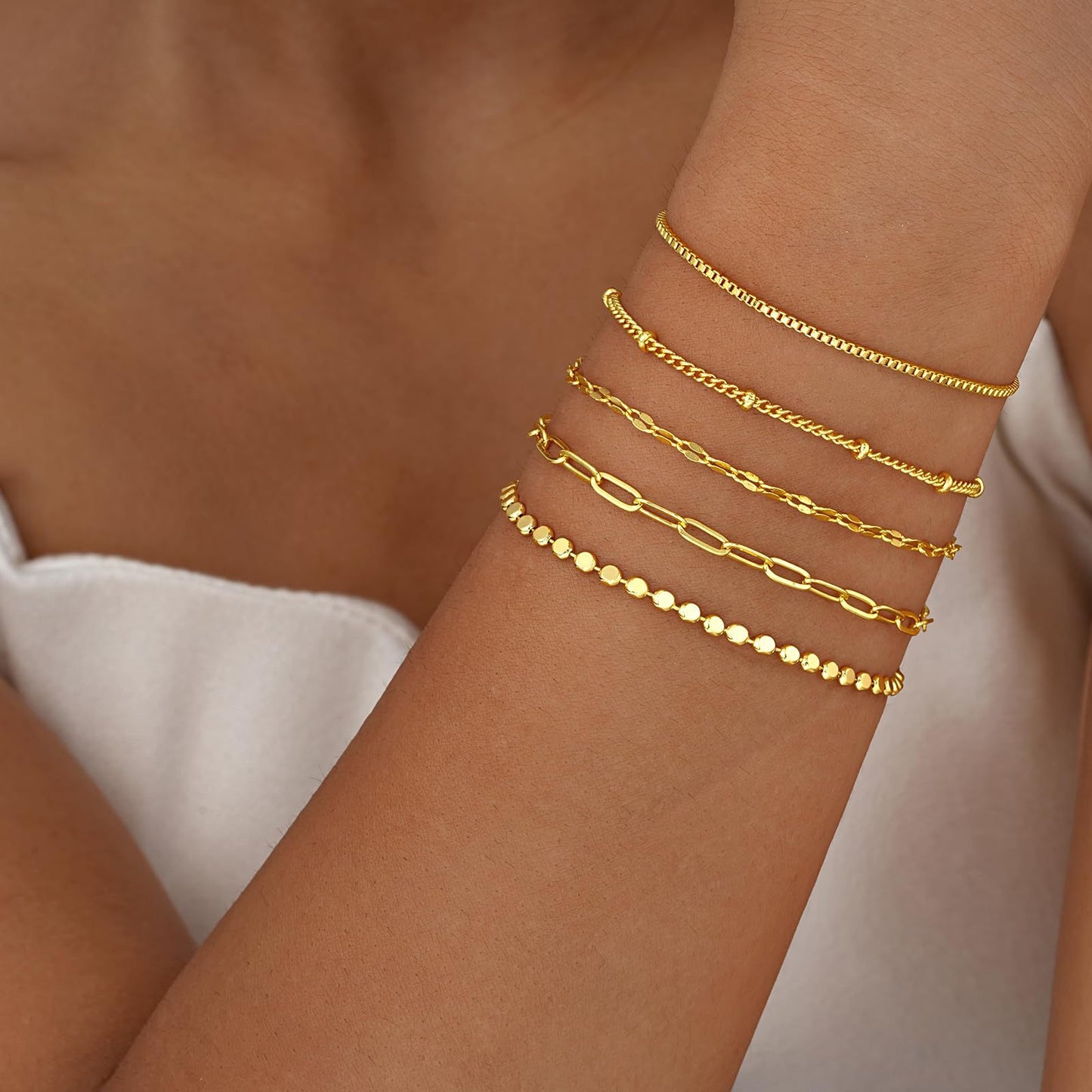 Personality Chain Simple Bohemian Style Street Bracelets