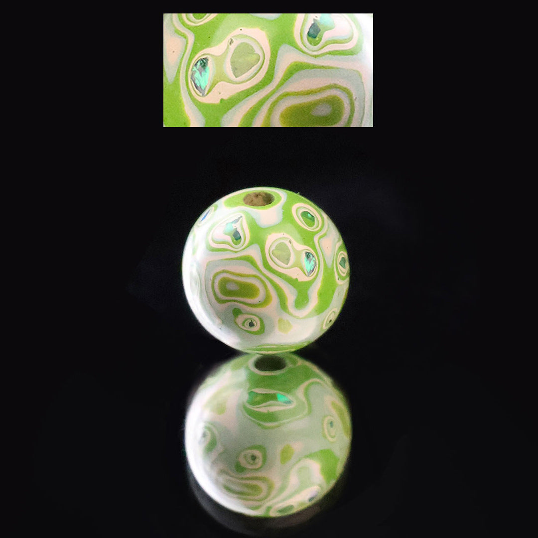 Paint Beads Opal Loose Wooden Beaded Rosewood Embryo Single Bracelets
