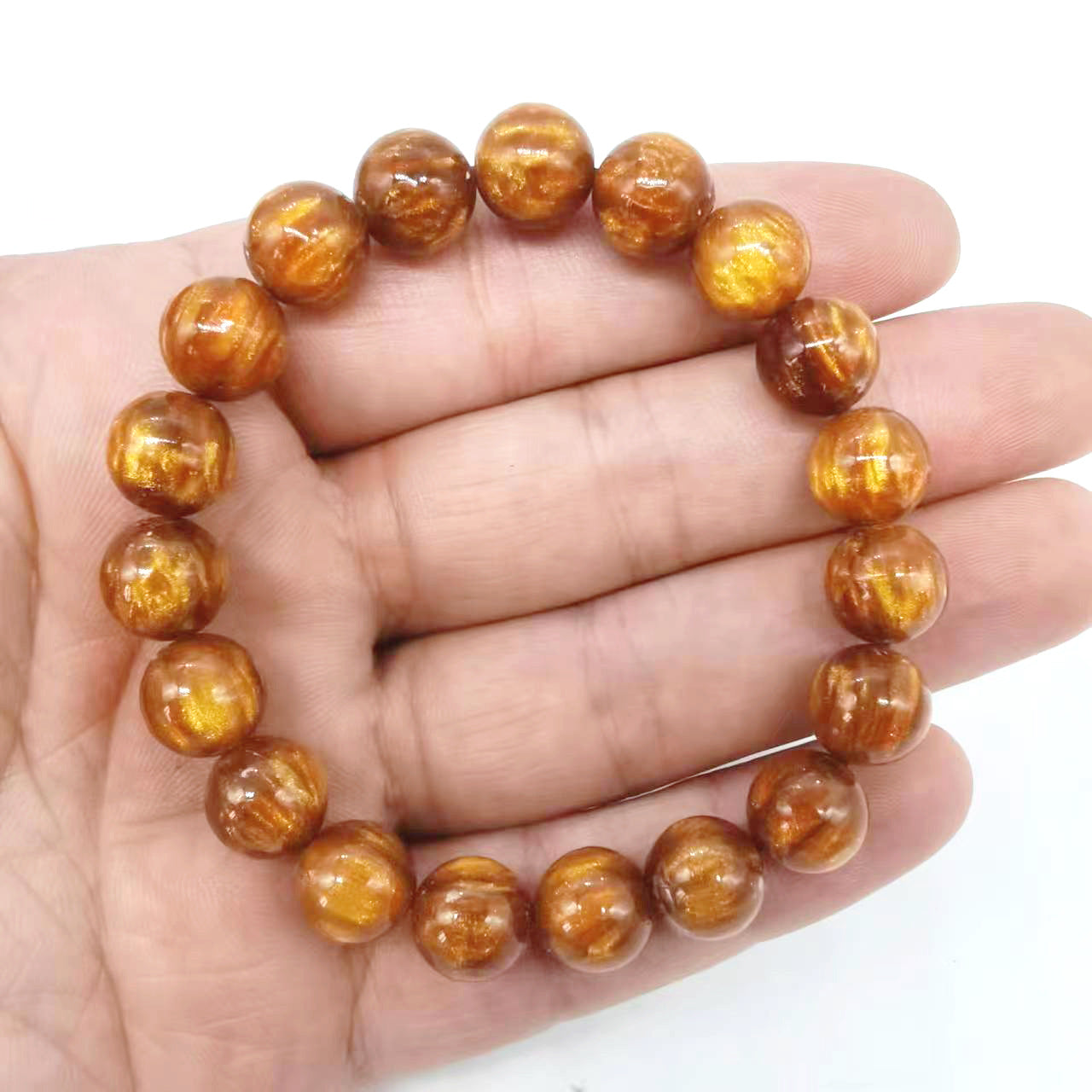 Willow Pagoda Single Circle Prayer Beads National Style Stall Resin Bracelet