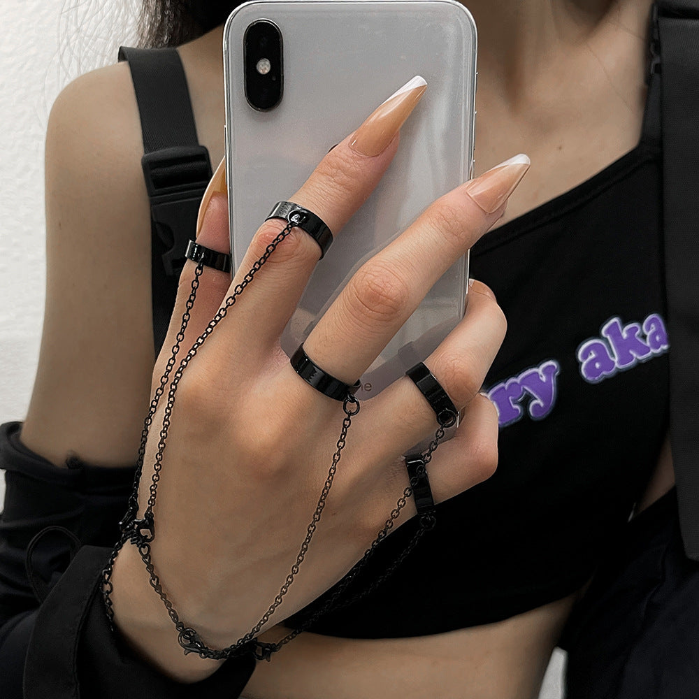Fashion Punk Creative Finger One-piece Detachable Bracelets