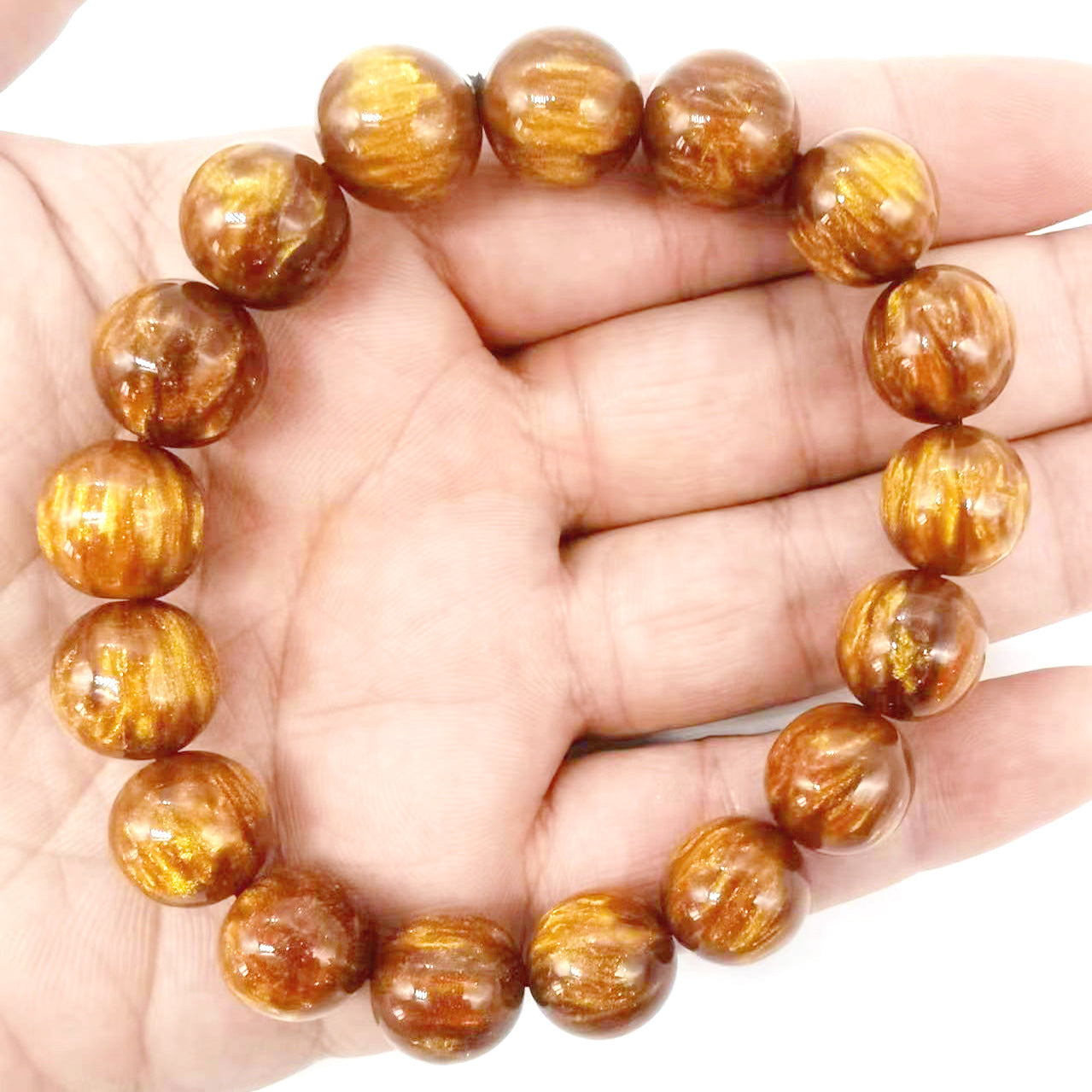 Willow Pagoda Single Circle Prayer Beads National Style Stall Resin Bracelet