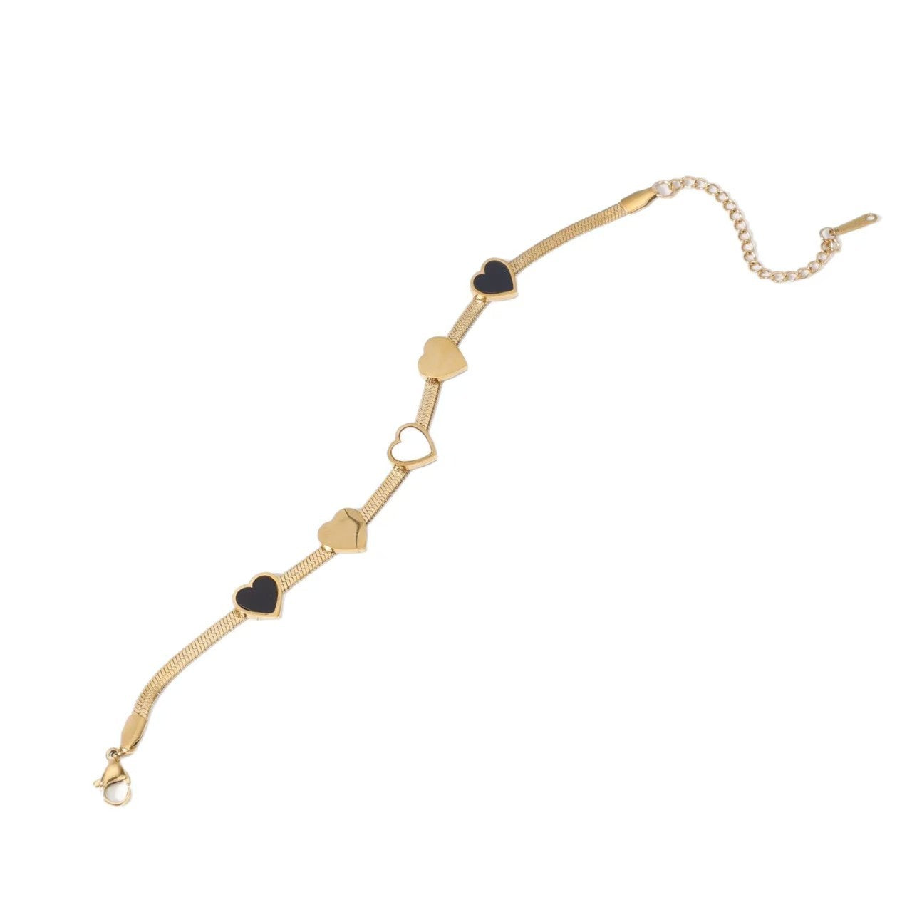 Snake Bones Chain Stainless Steel Love Fritillary Light Luxury High Bracelet