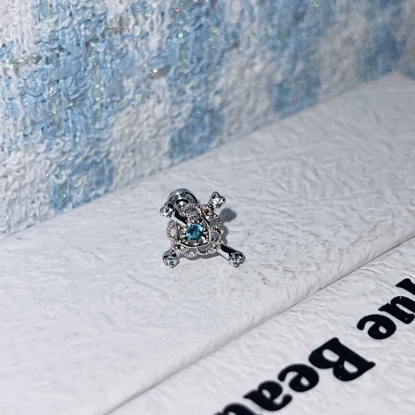 Steel Ear Bone Series Collection Clip Flash Earrings