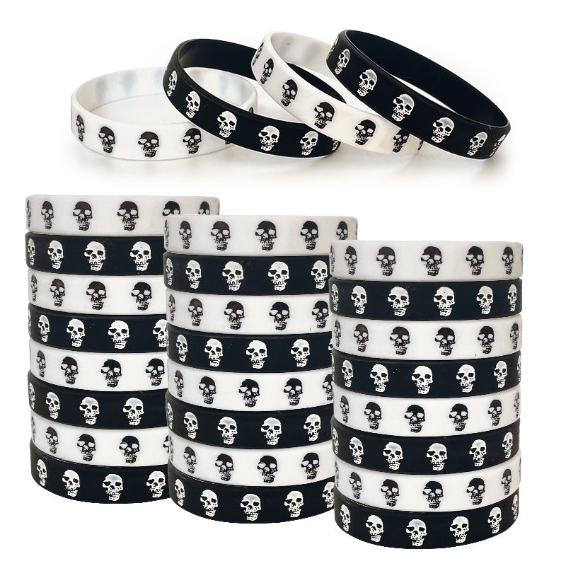 Street Dance Band Appetizer Silicone Wristband Bracelets