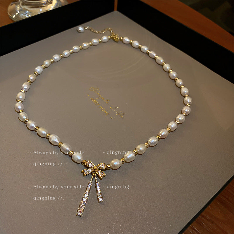 Luxury Minority Clavicle Chain Advanced Design Necklace